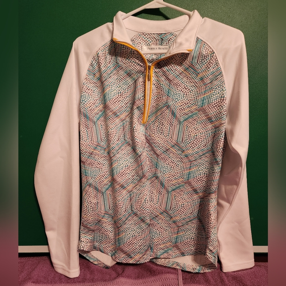 Two Pebble Beach golf shirts